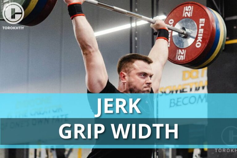 jerk grip width