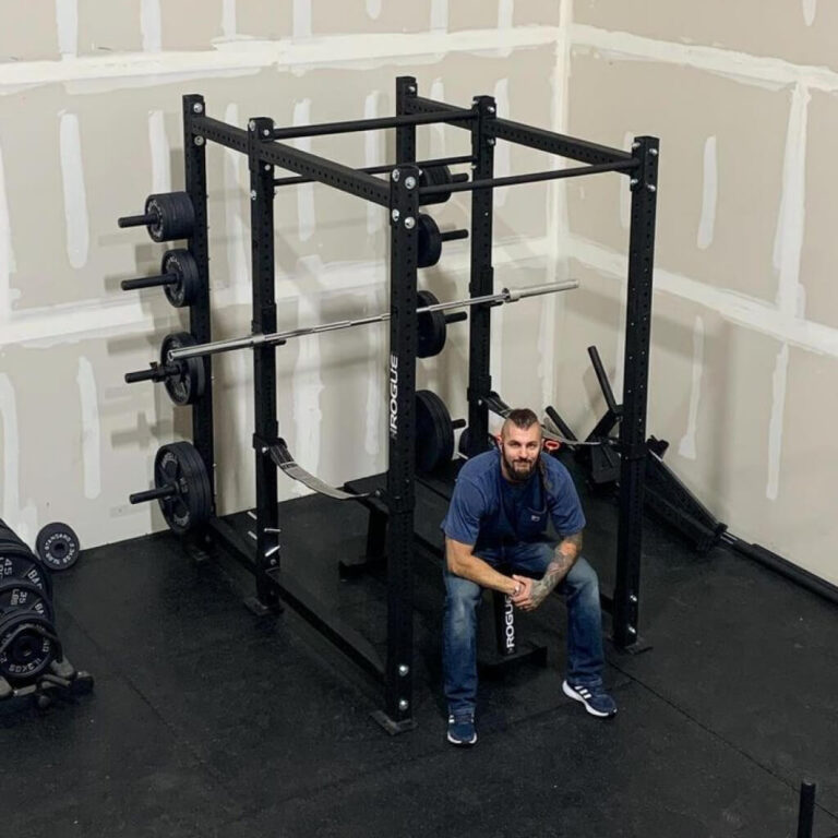 Rogue RML-690 Power Rack by valhalla_strength_gym