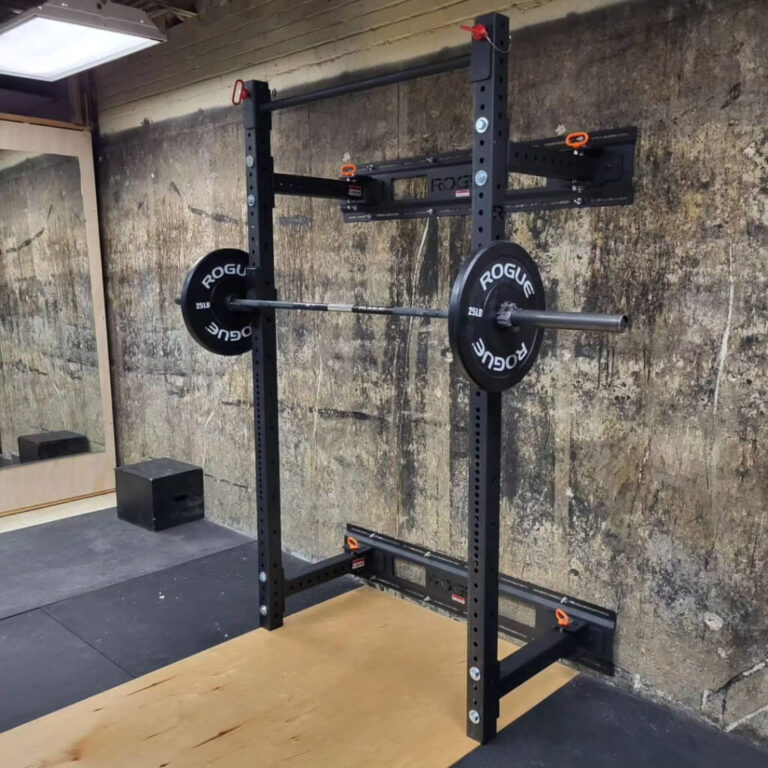 Rogue RML-3W Fold Back Wall Mount Rack by godstronggym