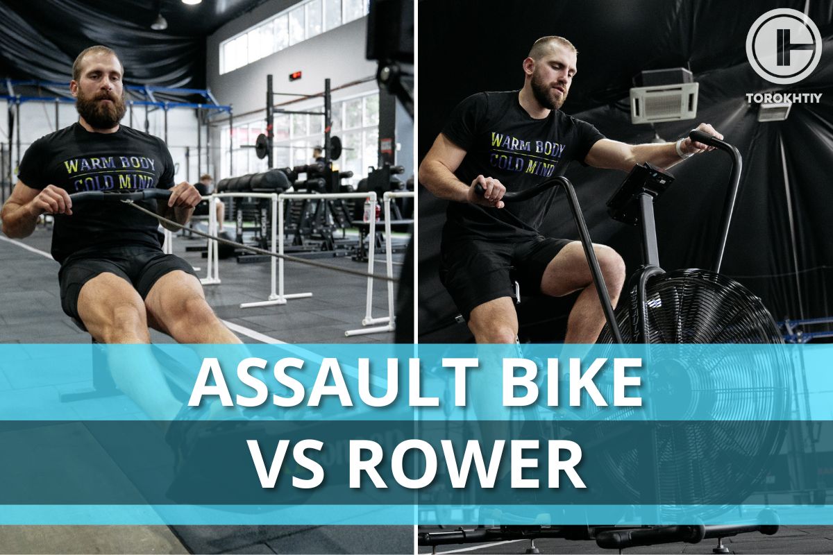 Training on Assault bike vs Rower