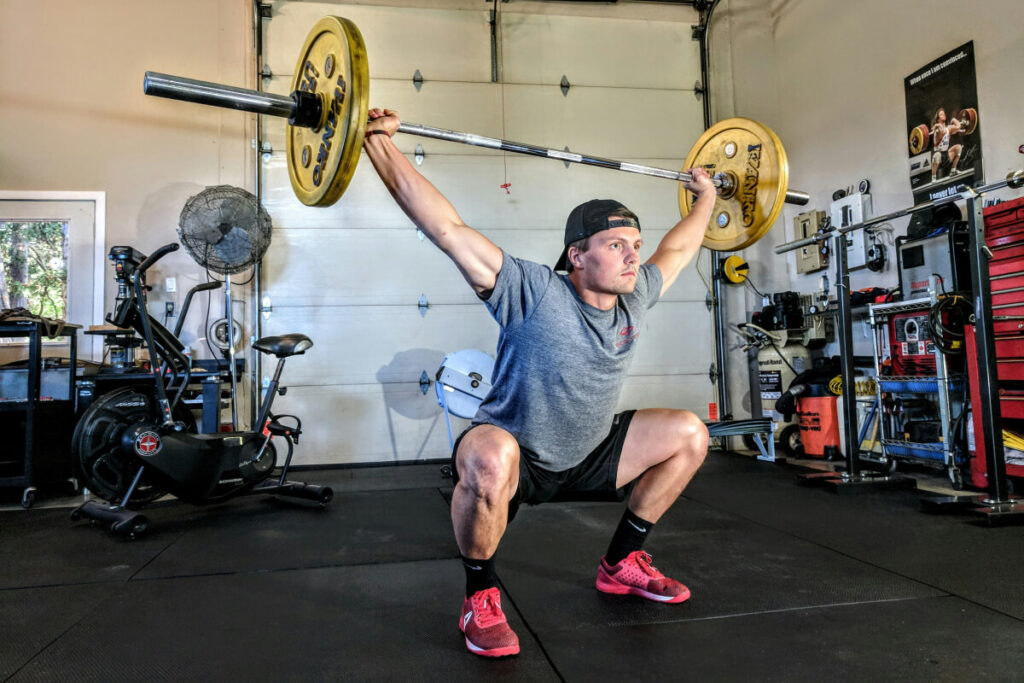 Best short barbell used for overhead squat