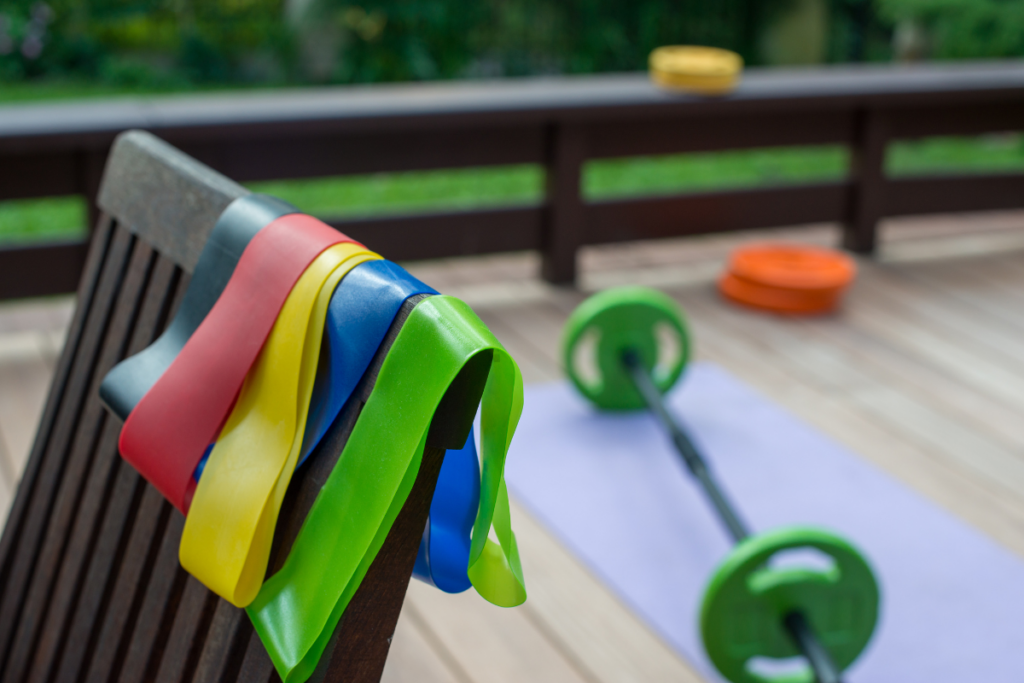 resistance bands for outdoor workout