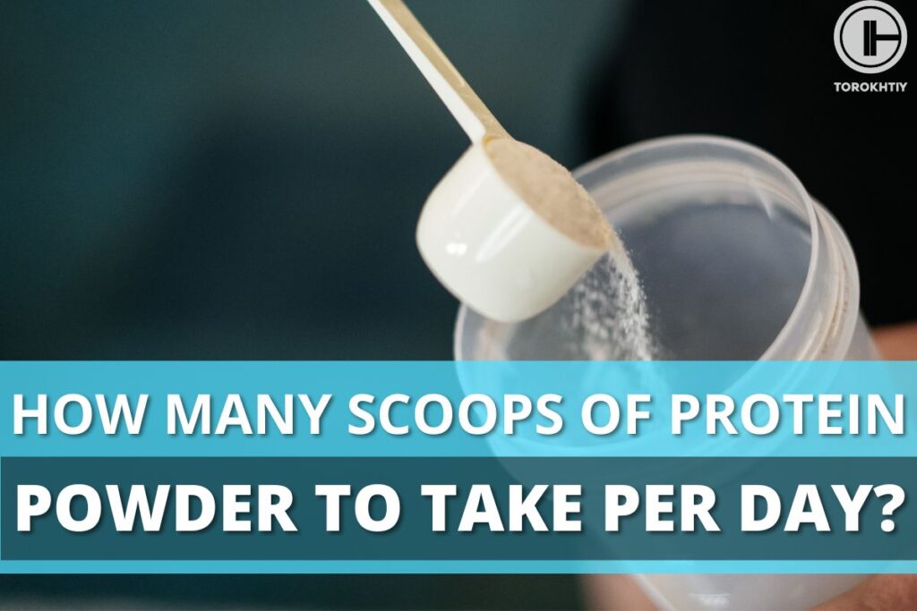 how many scoops pf protein to take a day?