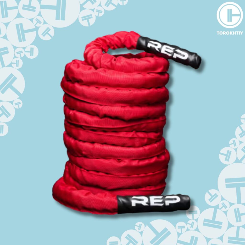 REP fitness battle rope