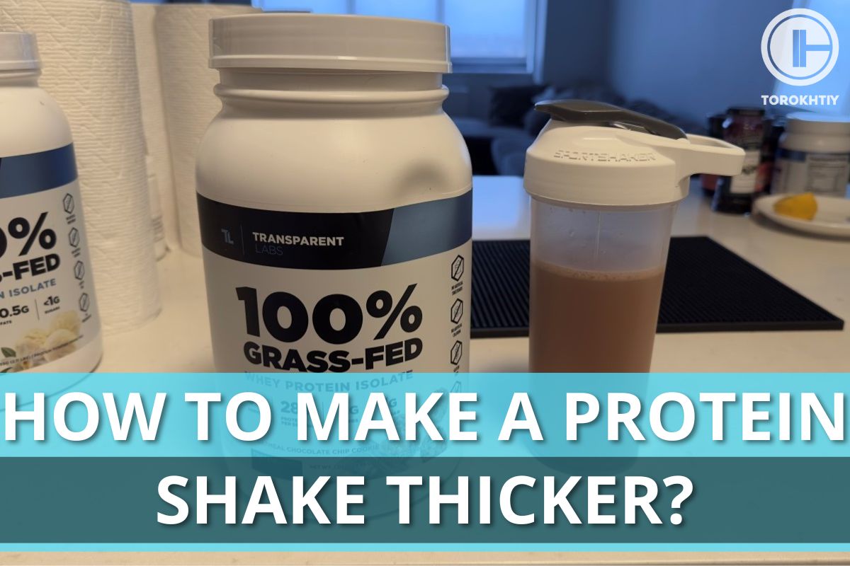 How To Make A Protein Shake Thicker?