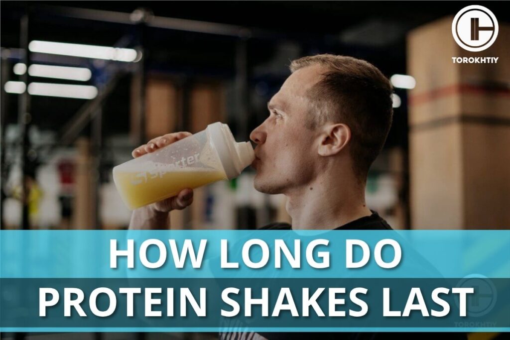 athlete drinking protein