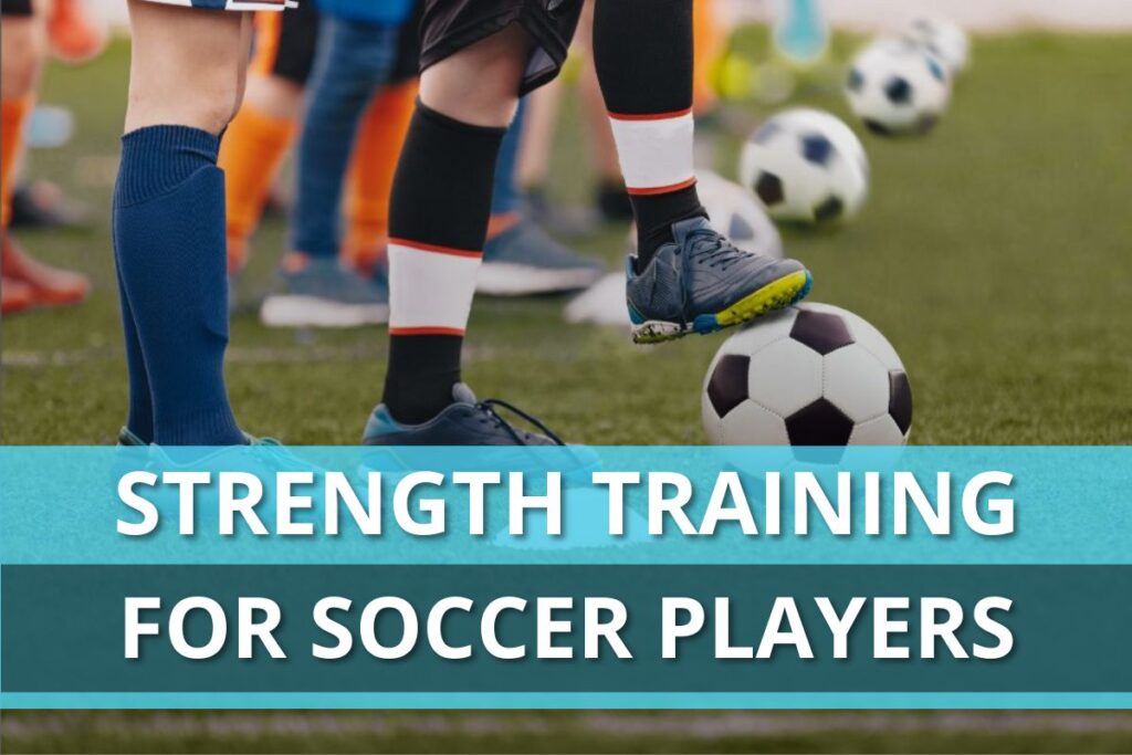 soccer players training