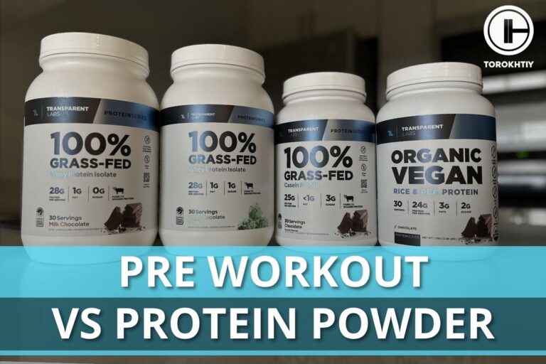 Pre Workout vs Protein Powder: What’s the Difference?