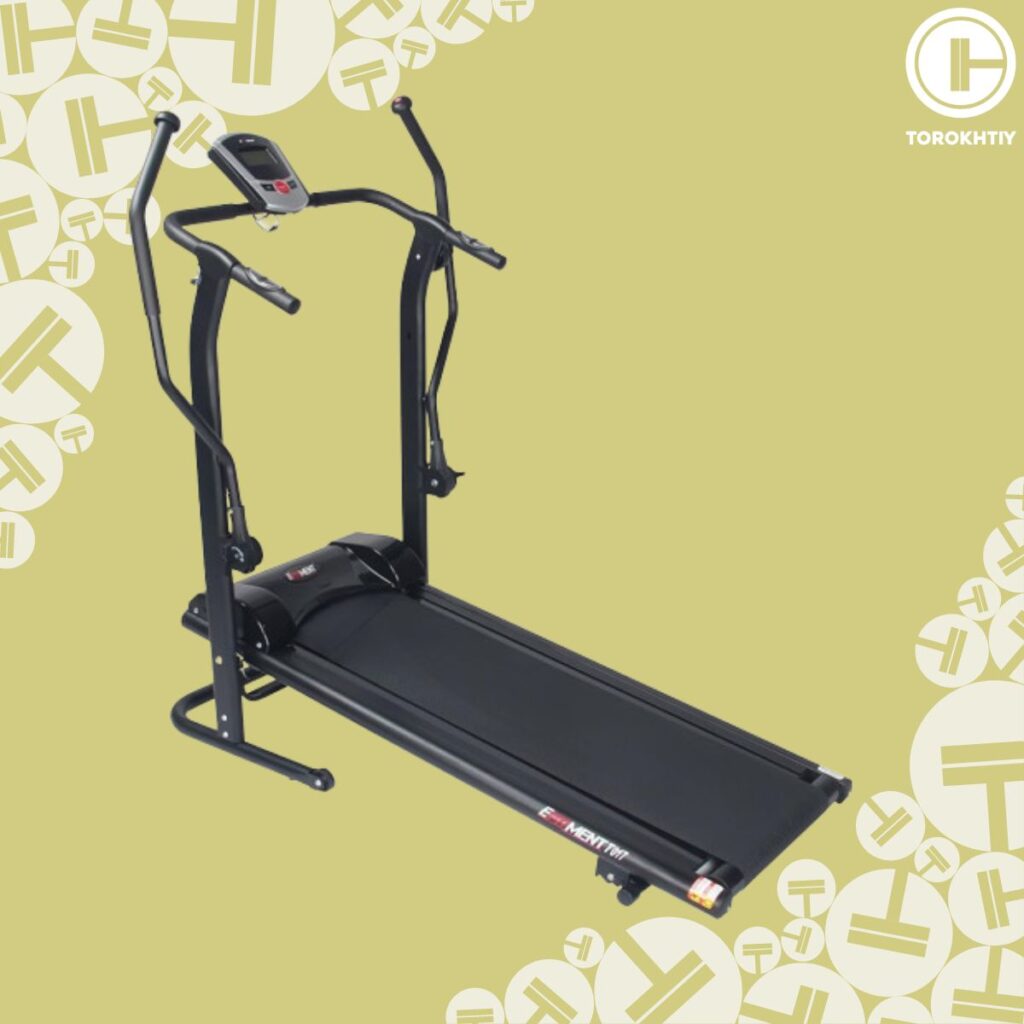EFITMENT T017 Adjustable Incline Magnetic Manual Treadmill