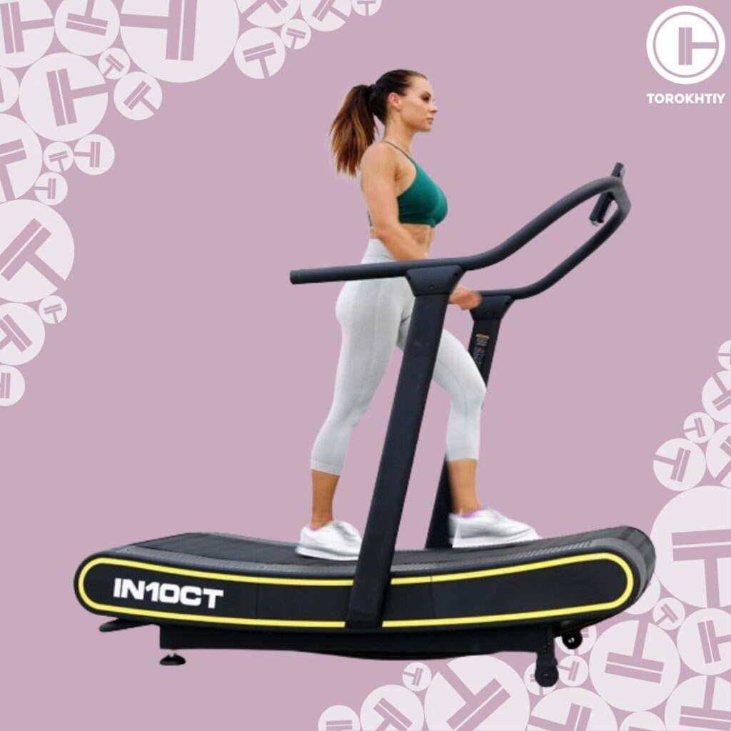 IN10CT Intensity Health Runner Curved Manual Treadmill
