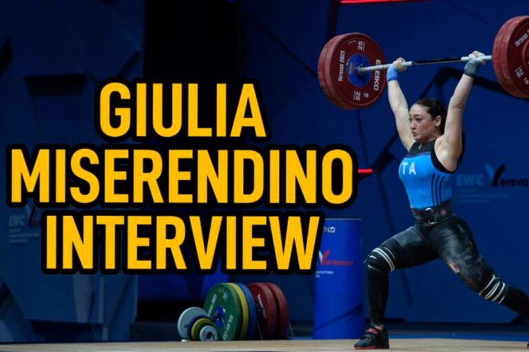 Giulia Miserendino Interview (April 2023, after European Championship)