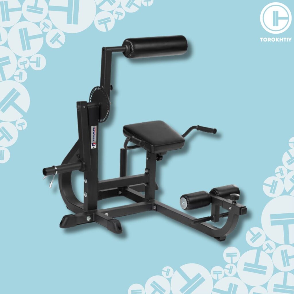 Titan Fitness Seated Ab / Back Extension Machine