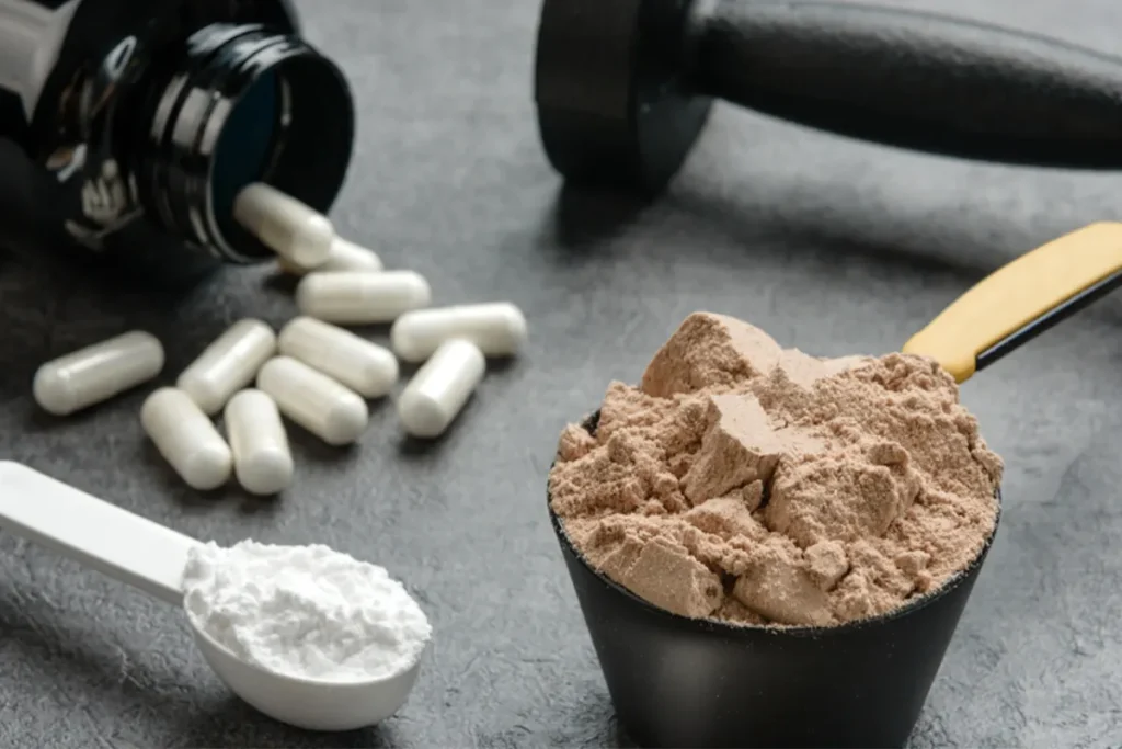 Protein Creatine and Pills