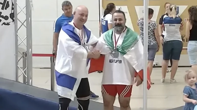 Iranian Weightlifter Gets Lifetime Ban for Friendly Gesture