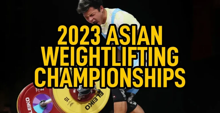 2023 Asian Weightlifting Championships result