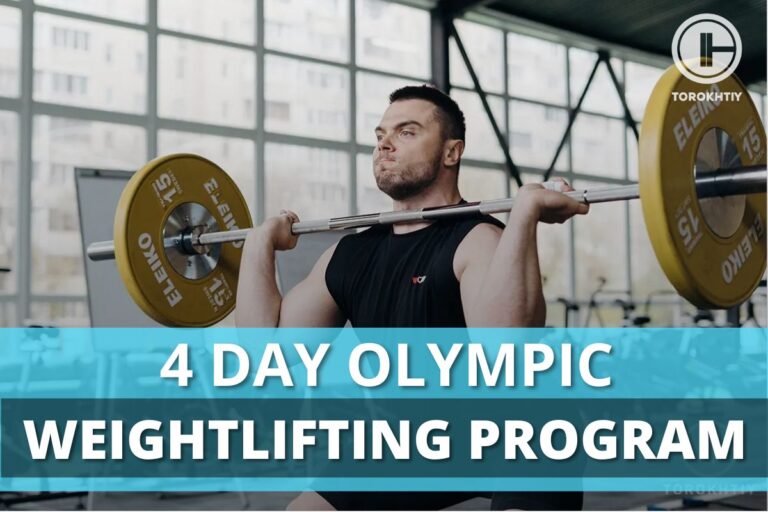 4 Day Olympic Weightlifting Program