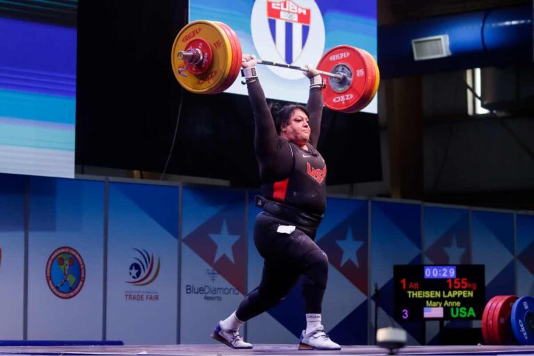 Women’s Weightlifting Results at the 2023 Pan American Games (81+ kg)
