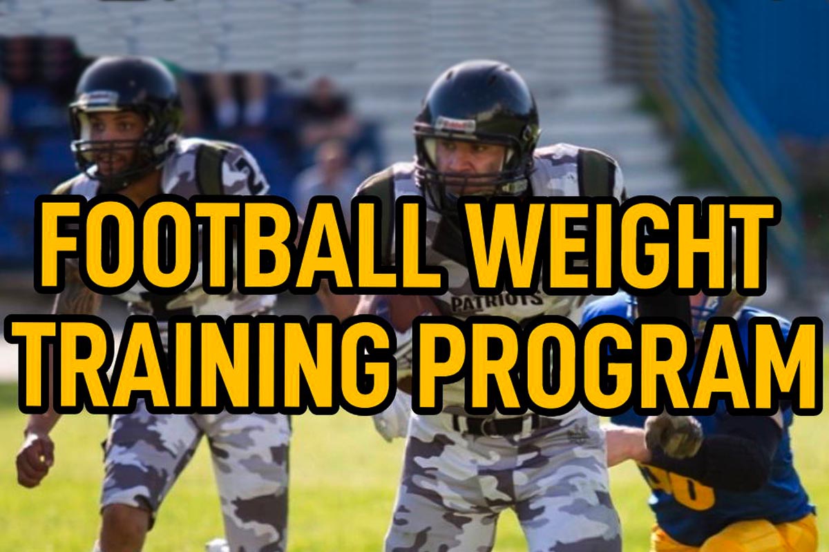 Strength Training For Football Players (Detailed Program)