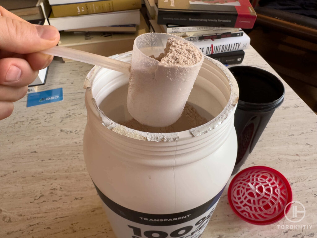 Whey protein for clean bulk