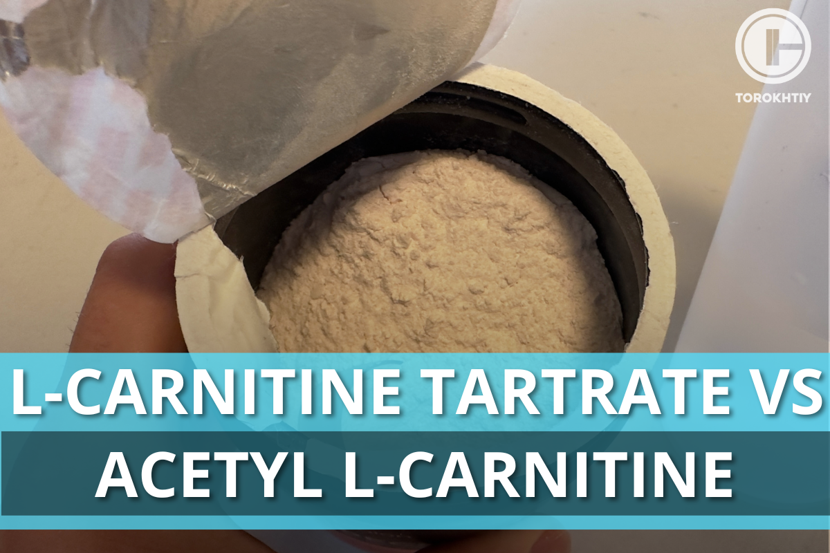 LCarnitine Tartrate Vs Acetyl LCarnitine