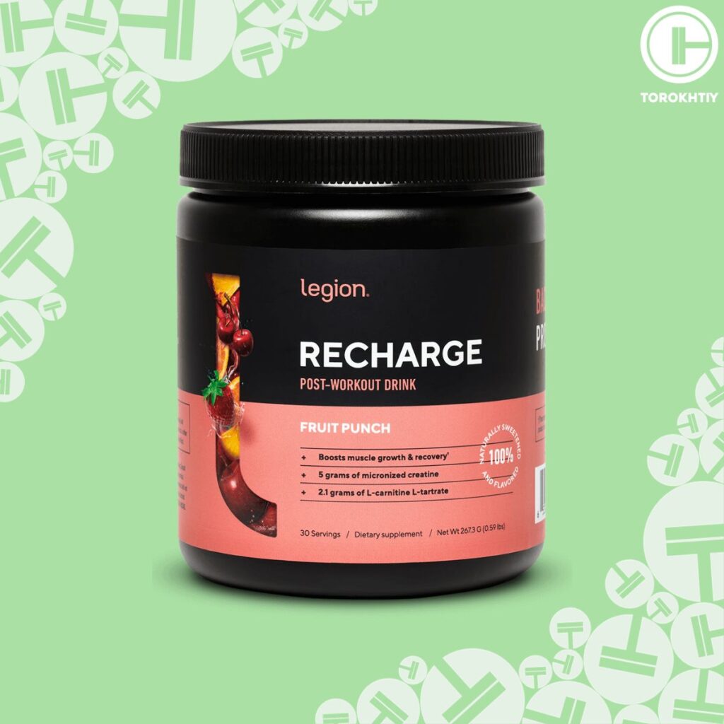 Recharge Post-Workout Supplement from Legion