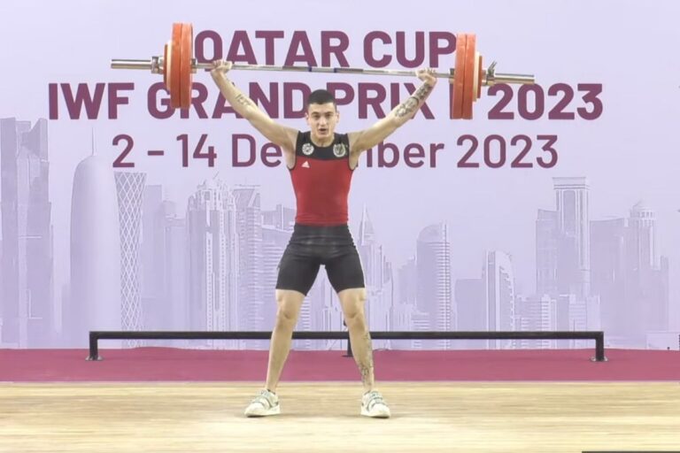 Ivan Dimov Won 2 Silver Medals on Day 4 of the IWF Grand Prix in Doha