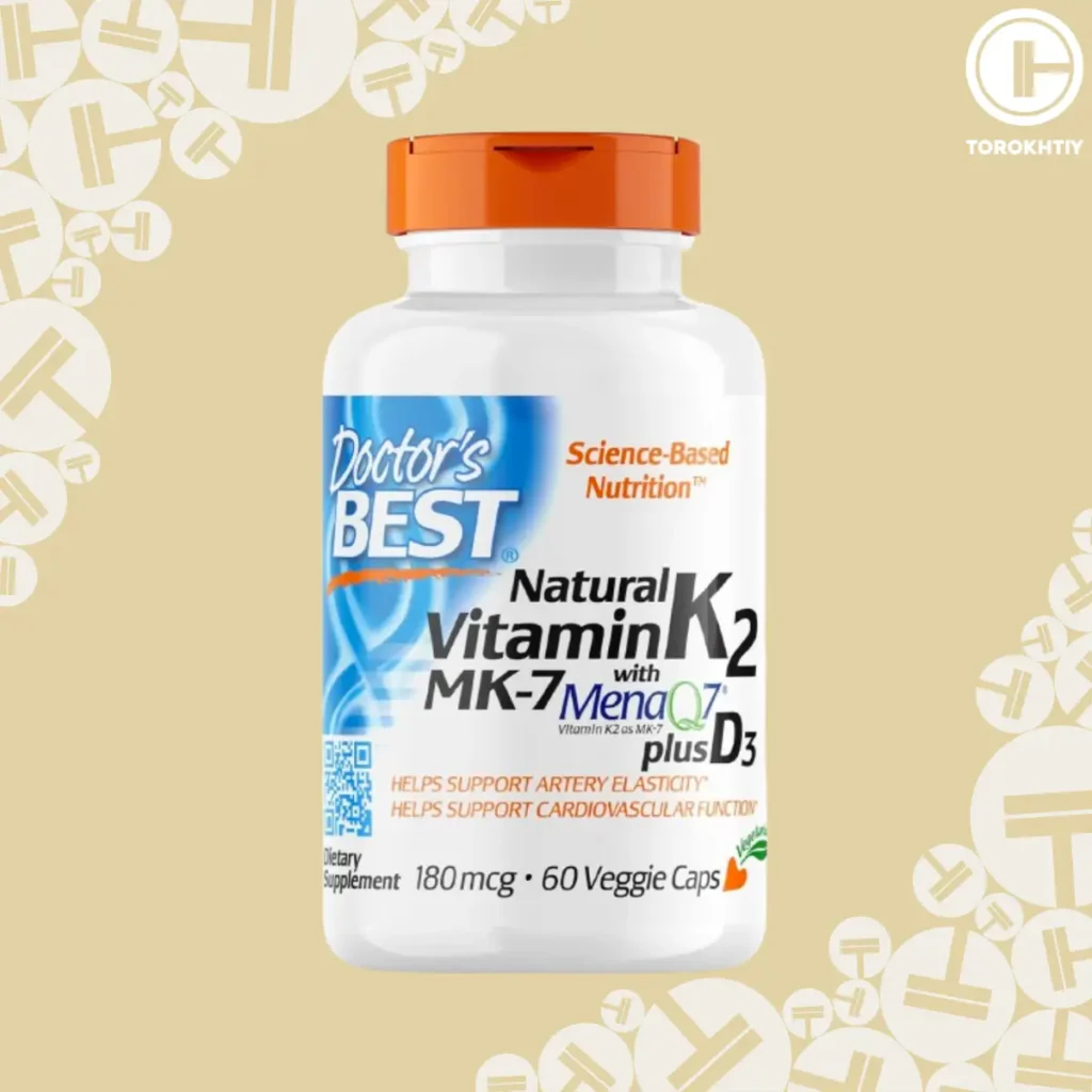 Doctor's Best Natural Vitamin K2 with MK-7