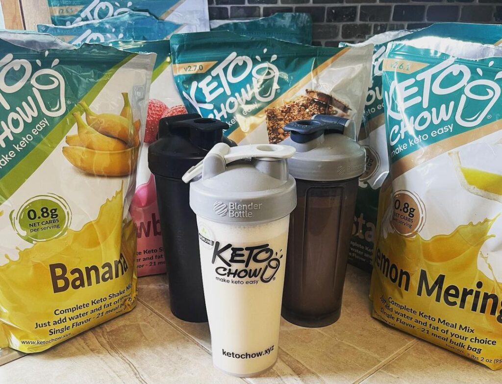 Keto Chow Meal Replacement Shake instagram