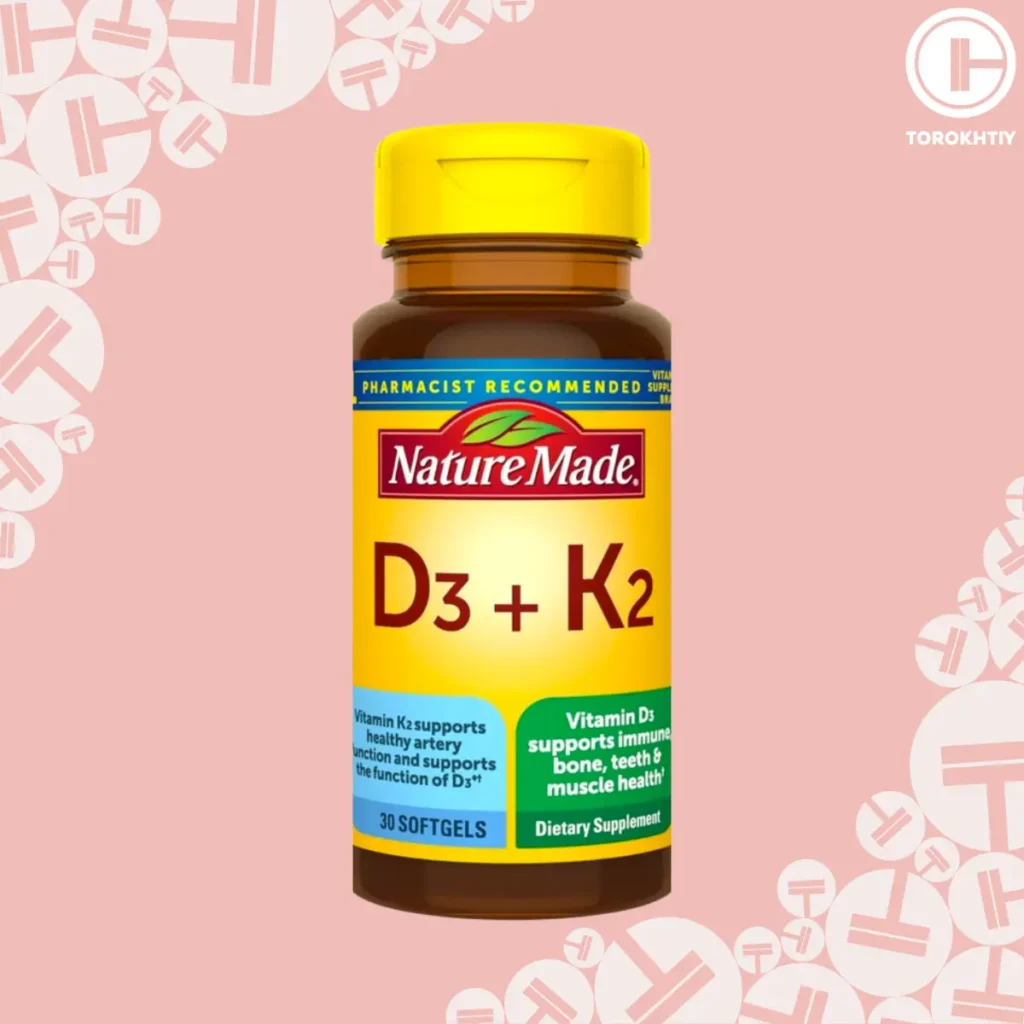 Nature Made Vitamin D3 K2