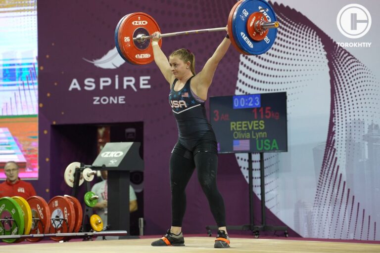 IWF Grand Prix II, Day 7 Recap – Women’s 71 kg: American Olivia Reeves Outshines the Podium with New Junior World Record in Snatch