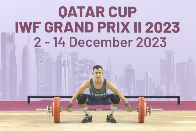 Bunyad Rashidov Won Gold and bronze at the IWF Grand Prix in Doha