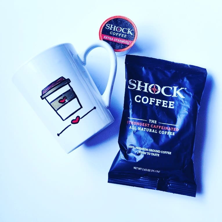 Shock coffee instagram