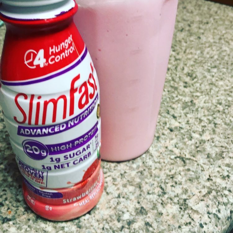 SlimFast Advanced Nutrition Shake instagram