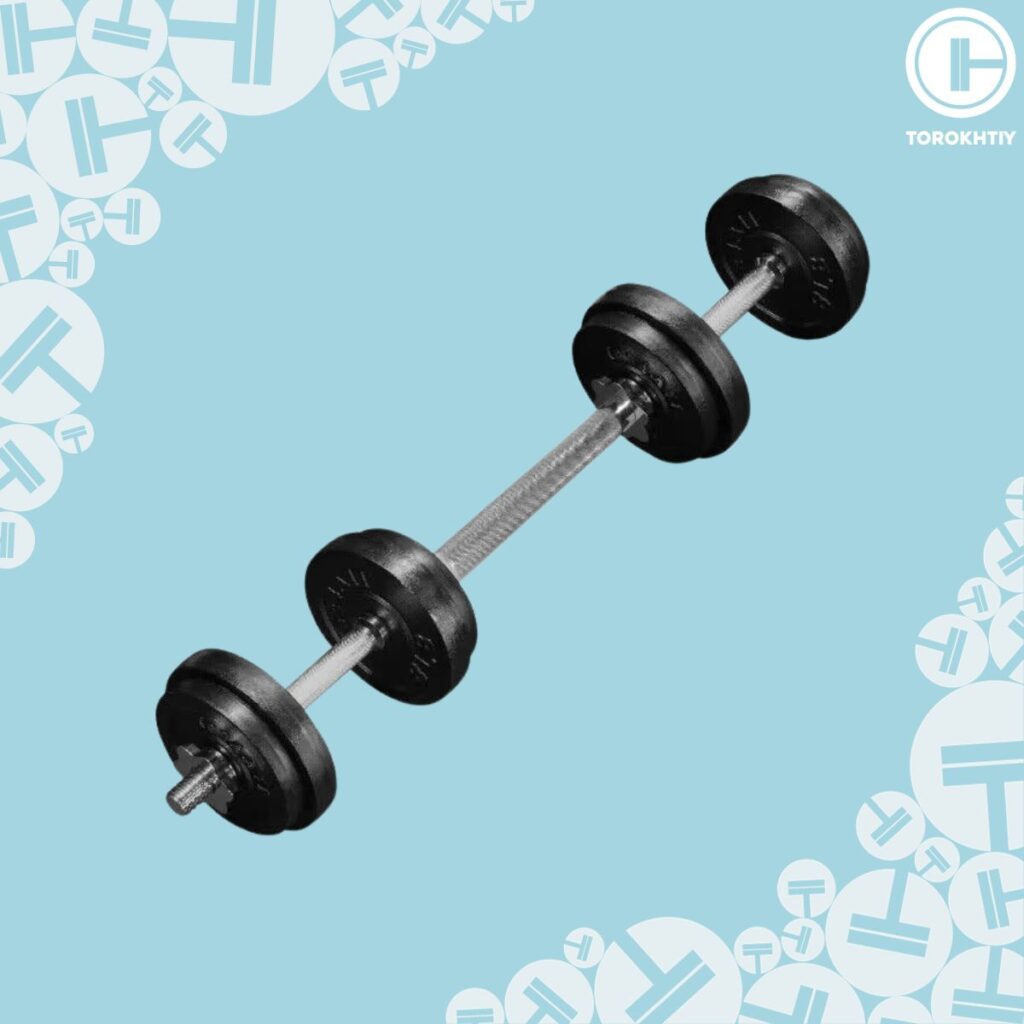 Yes4All Adjustable Cast Iron Dumbbell Sets