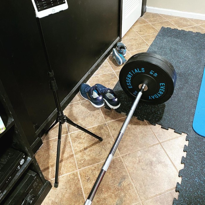 BalanceFrom 2" Olympic Barbell Set instagram