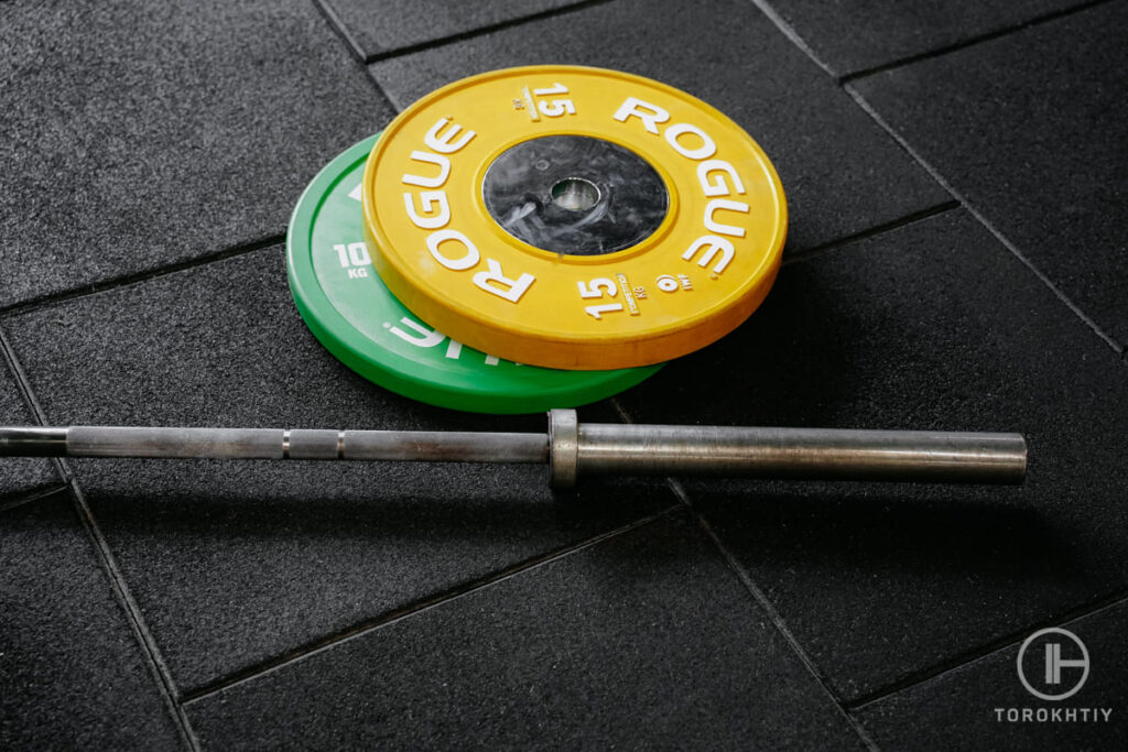 Bumper plates for barbell