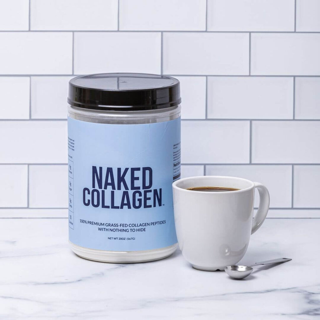Collagen Peptides by Naked instagram