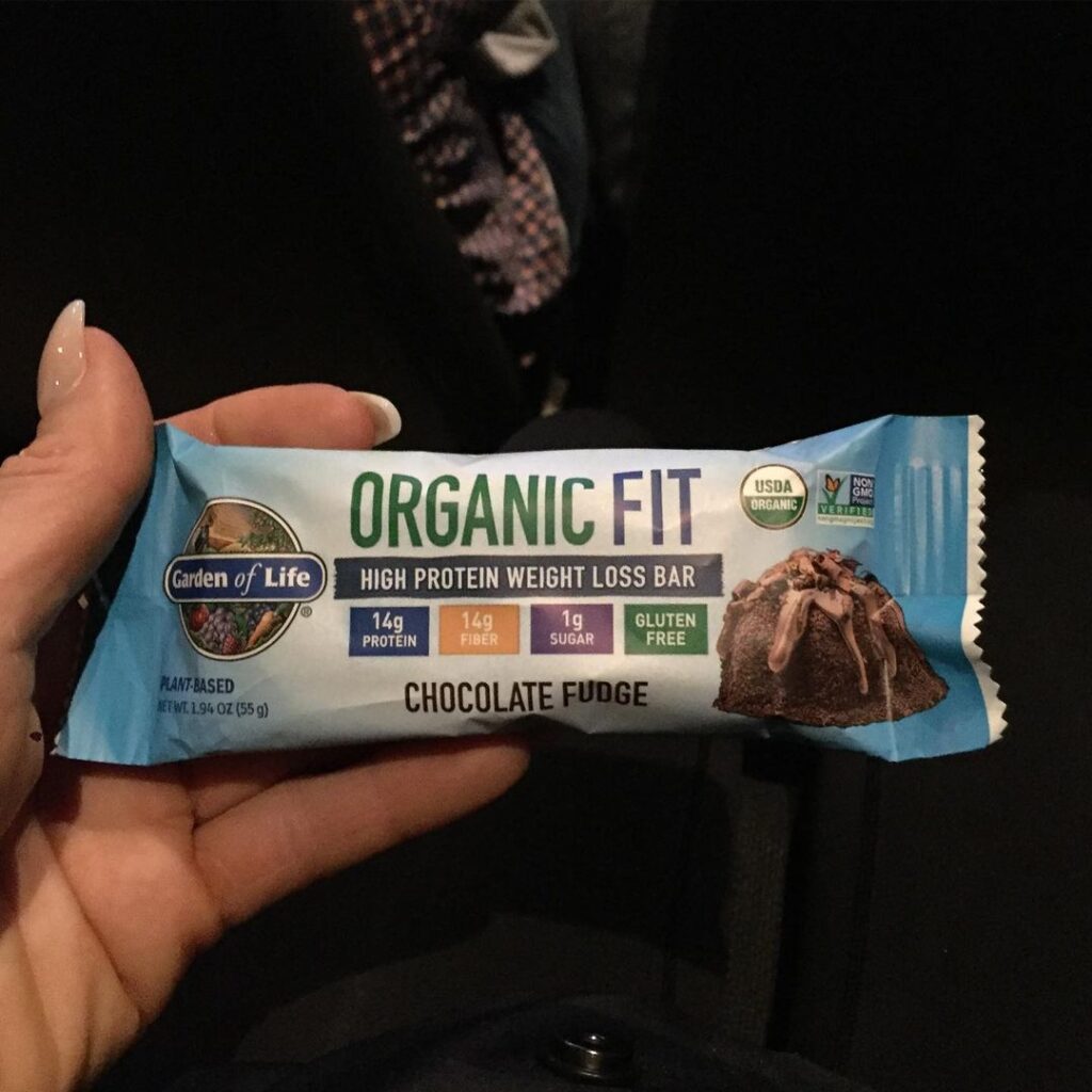 Organic fit protein bar instagram