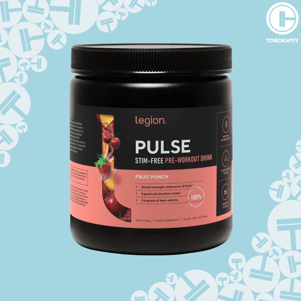 Pulse Caffeine-Free Pre-Workout By Legion