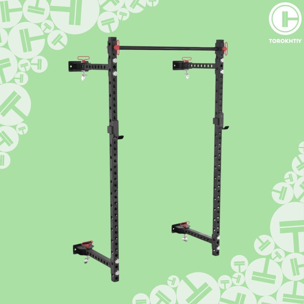 Synergee Folding Wall-Mounted Squat Rack