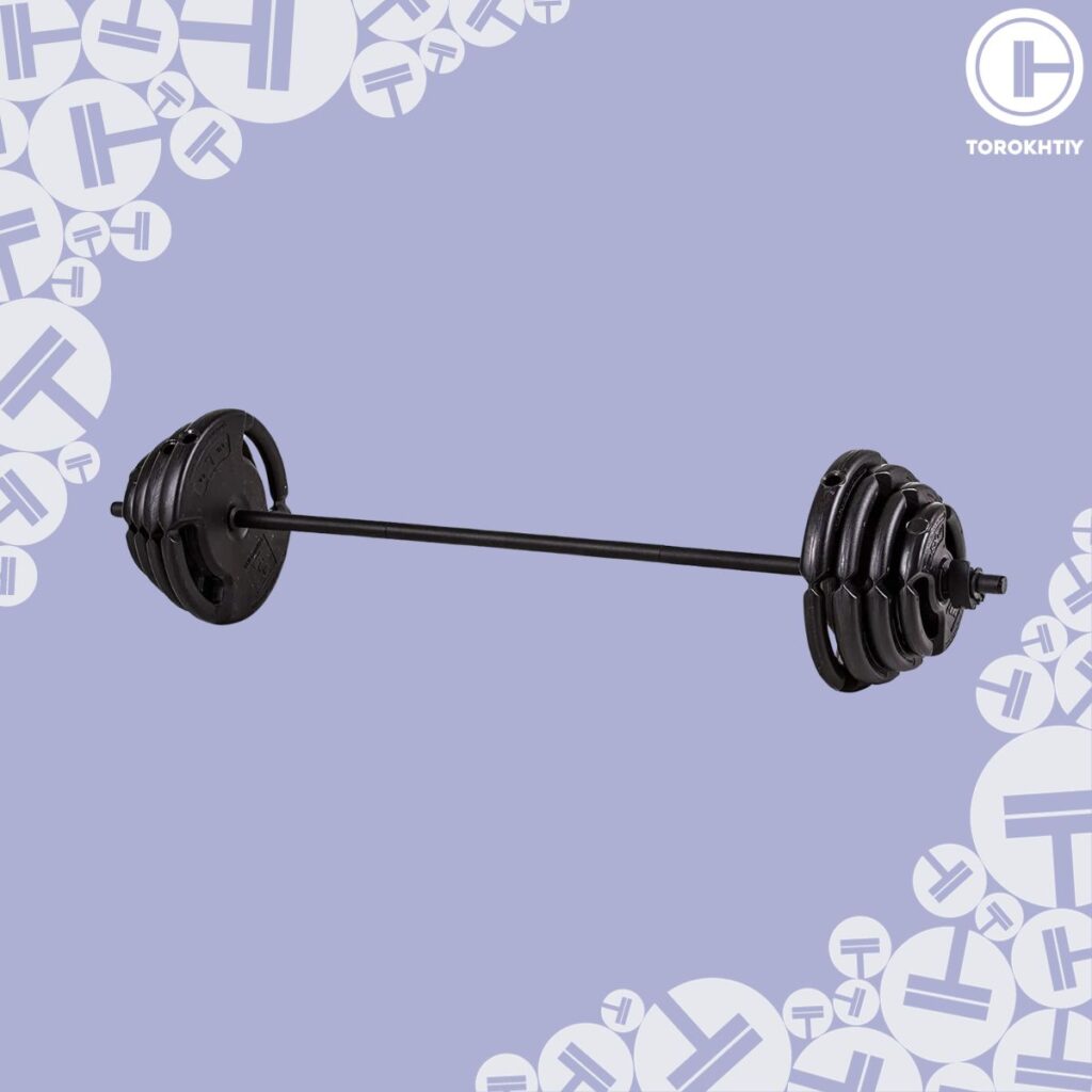 The Step 4-Weight Deluxe Barbell Set