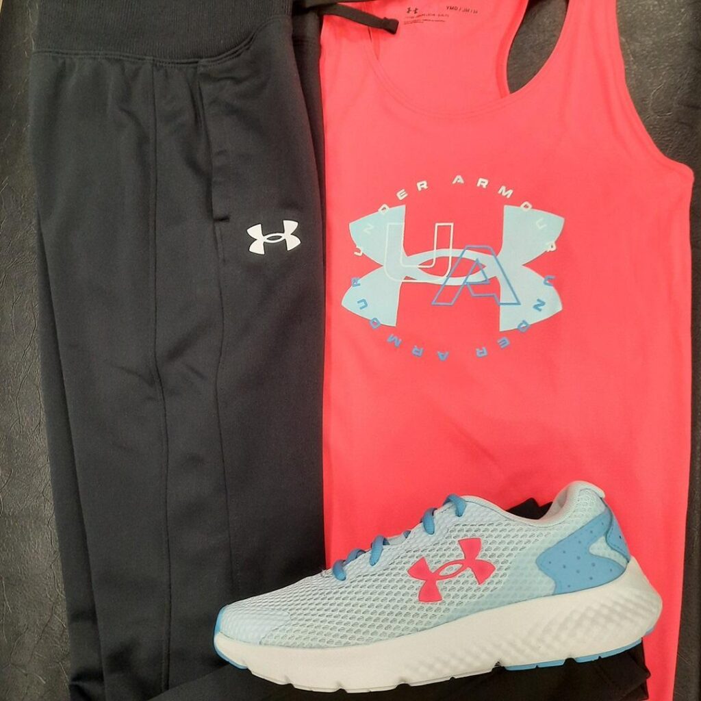 Under Armour ROgue 3 running shoes instagram