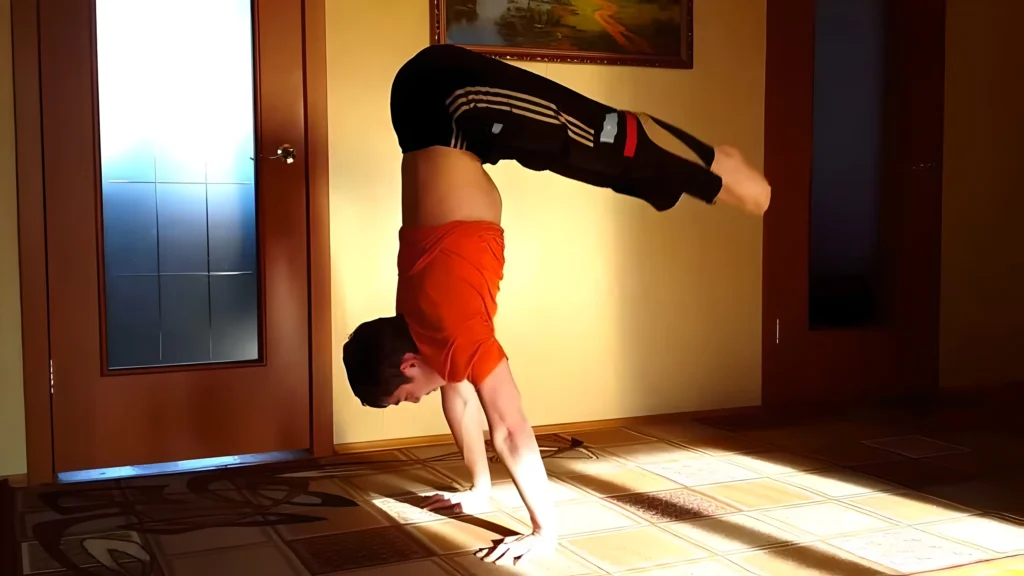Press Handstand at Home