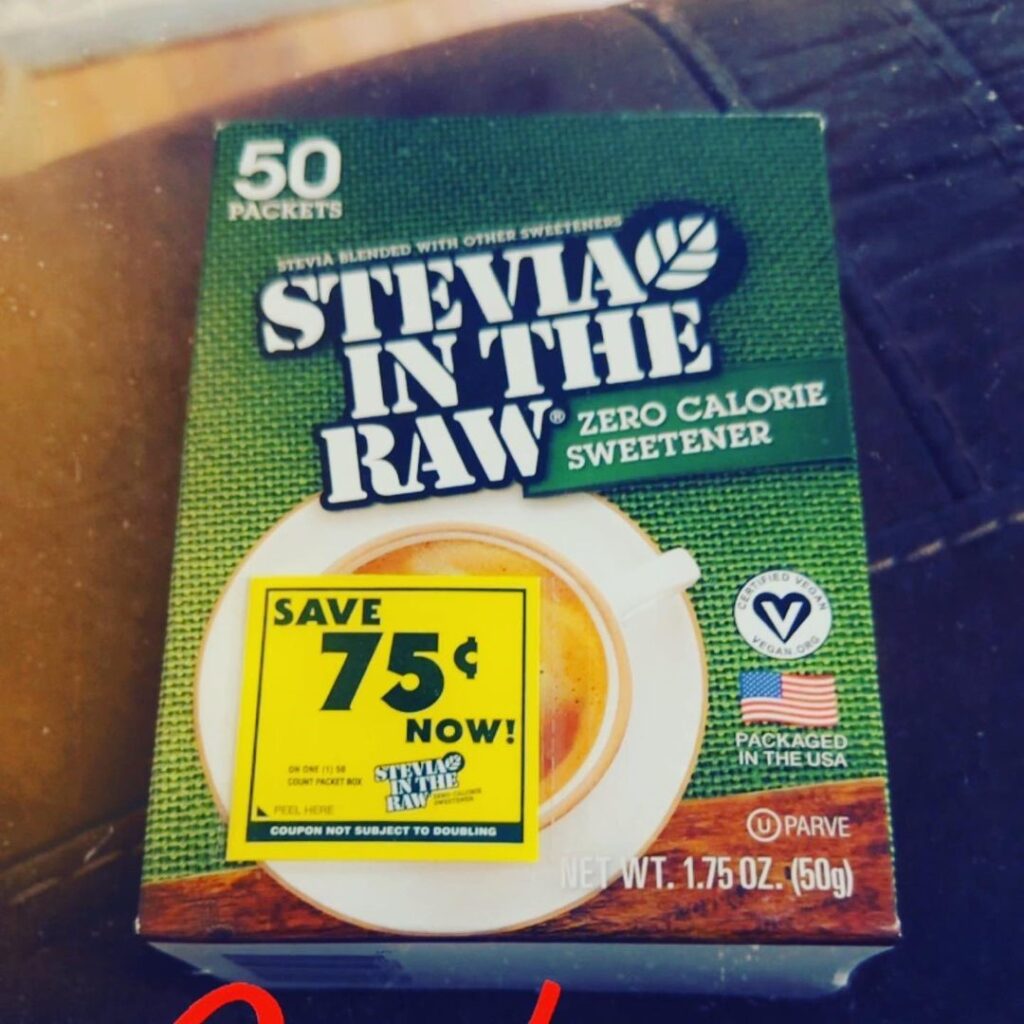 in the raw stevia instagram