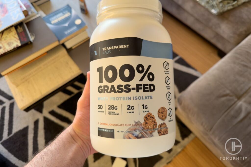 Transparent Labs Protein 100% grass-fed