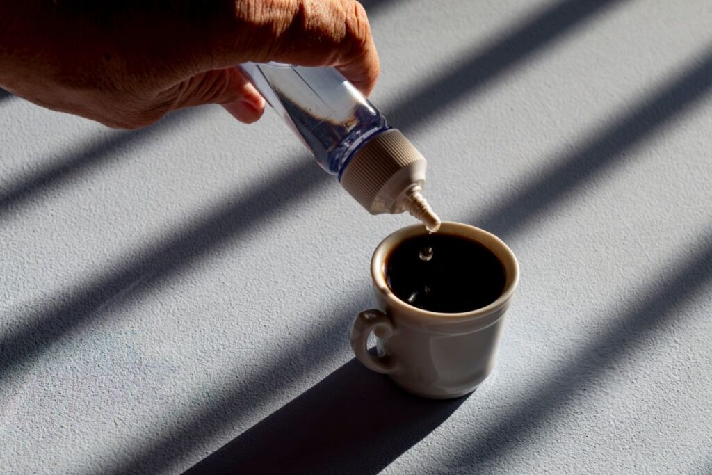 liquid sweetener for coffee