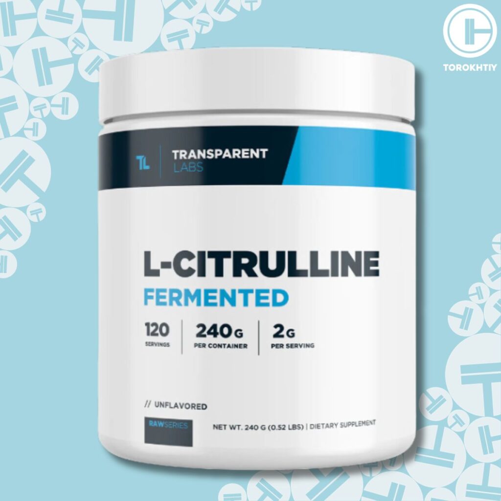 Transparent Labs’ Fermented L-Citrulline