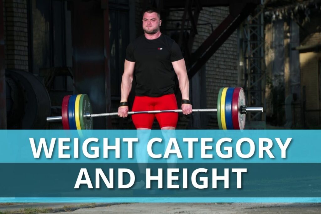 Weight Category and Height