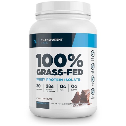 Transparent labs grass fed protein isolate