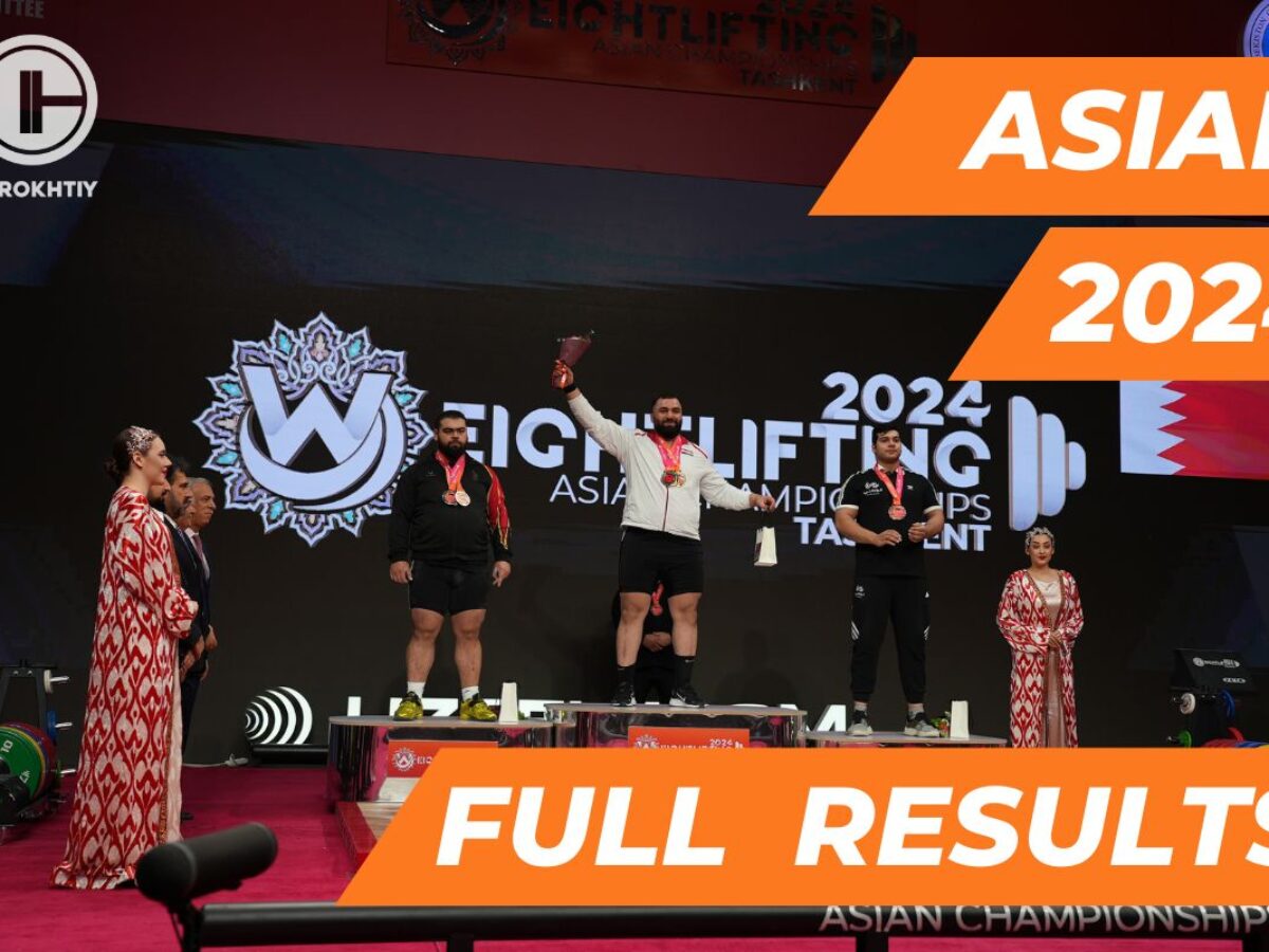 2024 Asian Weightlifting Championships Final Results